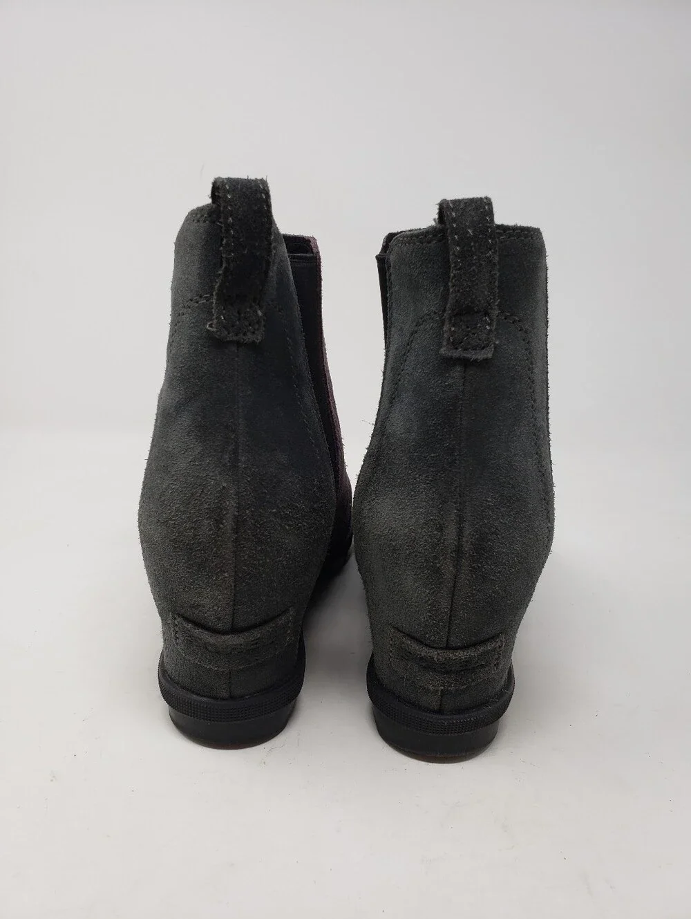 Sorel Joan Of Arctic Wedge II Chelsea Bootie NL3343-574 Purple Sage Size 12